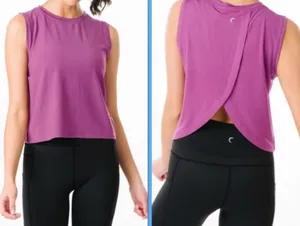 NWT Active Light Purple Elegant Muscle Tank Size 2XL thumbnail 2