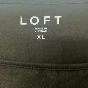 LOFT Dark Green Fitted 3/4 Sleeve Blouse thumbnail 2