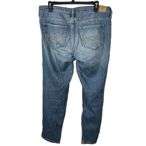 Abercrombie Button Fly Boyfriend Jeans 8R | 90s Denim Model Off Duty thumbnail 7