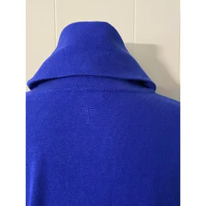 Tyler Böe Blue Funnel Neck Sweater‎ Dress Small Cotton Cashmere Knit Pockets thumbnail 9