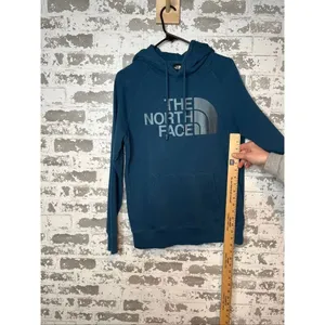 The north face | women blue pullover hoodie thumbnail 3