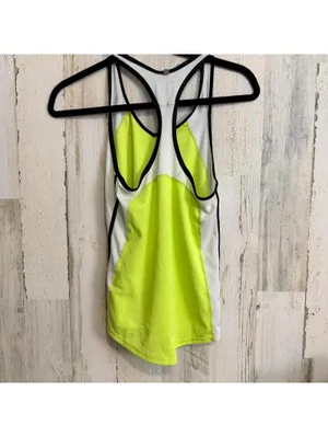 Nike Women’s XS Dri-Fit Racerback Tank Top Neon Green thumbnail 9