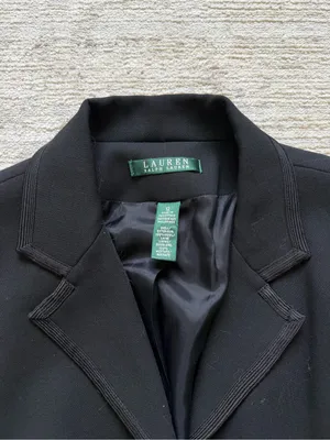 Lauren Ralph Lauren Black Tailored Women's Blazer thumbnail 4
