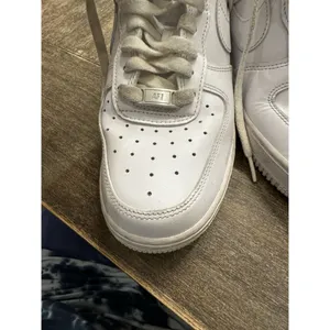 Nike‎ air force ones used Size 6.5 white 315122-111 Leather thumbnail 5