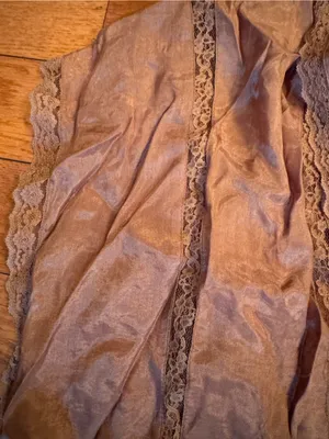 NWT Free People Marigold Shine Lace Top Holiday Toffee Size S thumbnail 4