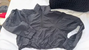 Alo cropped rain pull over  thumbnail 1