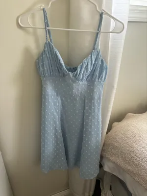 Hello Molly Blue Mini Dress thumbnail 2