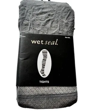 Wet Seal Women's Cold Weather Winter Fall Tights Sz M/L NWT thumbnail 1