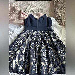 homecoming dress Blue Size 14 thumbnail 3