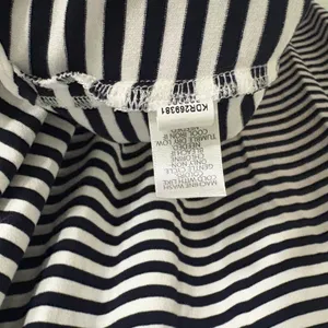 J. Jill Navy And White‎ Stripe Maxi Dress Size Medium thumbnail 6