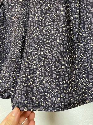 FP Movement by Free People Purple Leopard Athletic Shorts w Elastic Waist Sz M thumbnail 8
