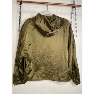 NWOT Aerie OFFLINE Green Oversized Pullover Lightweight Windbreaker Jacket S thumbnail 4
