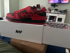 Naf Naf Sneakers Red Size 14 thumbnail 1