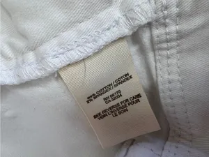 Free People White Cotton Shorts Womens 31 Beachy Summer Casual Classic thumbnail 4