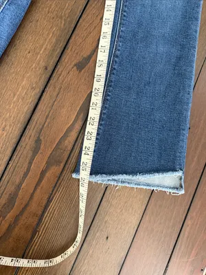 Vervet High Rise Flare Jeans Women’s Size 28 Blue Stretch Denim thumbnail 7
