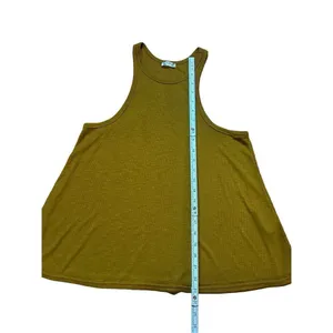 Free People Intimately Free brown relaxed‎ fit tank sz S thumbnail 4