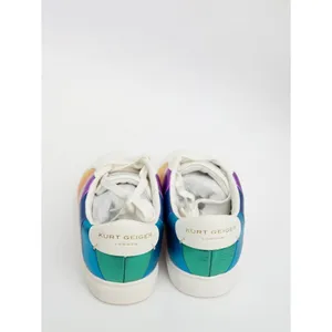 KURT GEIGER LONDON | New! Women's Lane Stripe Low-Top Sneakers thumbnail 10