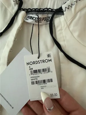 Princess Polly White Corset Top thumbnail 5