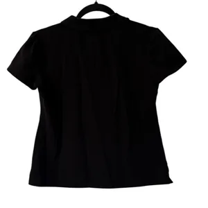 Tommy‎ Hilfiger Women's Black Polo Shirt Small thumbnail 6