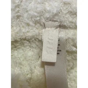 SKIMS Cozy Knit Boucle Lounge Tank Top Bone Cream Fuzzy Soft Stretch S/M thumbnail 9