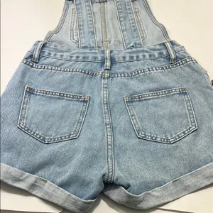 Light Blue Denim Overalls Size XS thumbnail 8
