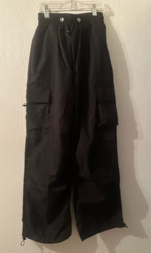 Baggy cargo pants Black Size L thumbnail 1