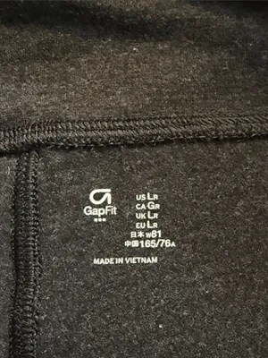 GAP Black High-Rise Leggings thumbnail 6