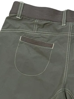 KUHL Hiking Outdoor Trail Shorts Green Size 8 Zipper Summer Lightweight thumbnail 4