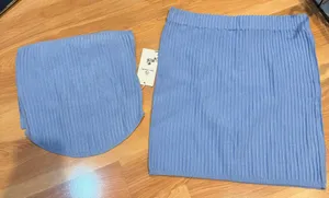 Blue ribbed set thumbnail 2