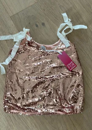 Cake for dinner sequin top Pink Size XS thumbnail 1