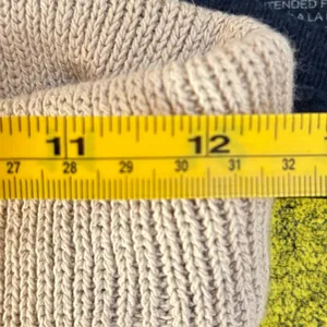 Free People Beach Tan‎ Ribbed Knit Sweater Pants Size XS EUC thumbnail 6