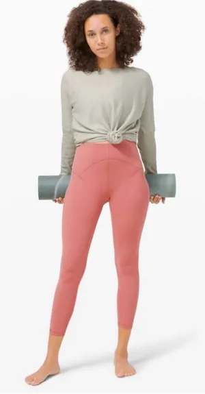 Lululemon‎ Unlimit High-Rise Tight Leggings 26“ Briar Rose Size 8 thumbnail 1