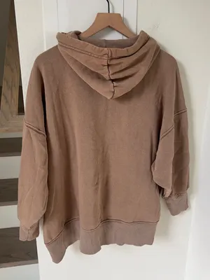 Free People FP Movement Sprint to the Finish Oversize Cotton Blend Hoodie NWT thumbnail 4