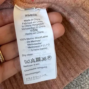 Madewell Donegal Maysfield Cardigan‎ Sweater Peach 100% Merino Wool Size XS thumbnail 5