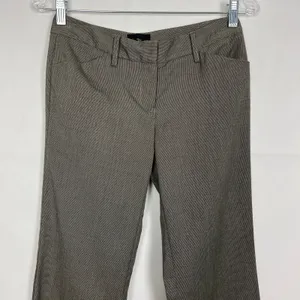 Star City Logan Brown Twill Pants Womens Small Business Career Dressy Formal thumbnail 3