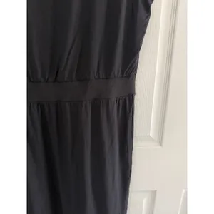 Athleta Santorini Cinch Midi Dress Tencel Modal Sleeveless Capsule Wardrobe Chic thumbnail 5