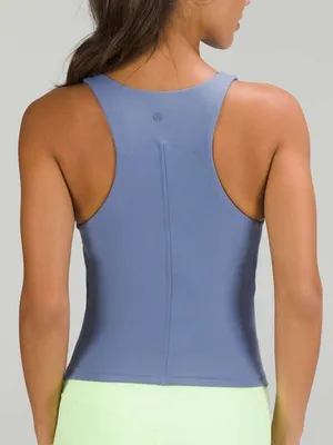 Lululemon InStill Tank Top Water Drop Blue Square Neck Athletic thumbnail 3