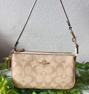 Coach Nolita 19 In Blocked Signature Canvas Bag Purse CA444 thumbnail 1
