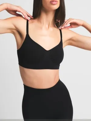 SKIMS Sculpting Bralette In Black Size L thumbnail 1