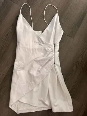 Alice + Olivia White Mini Dress thumbnail 3
