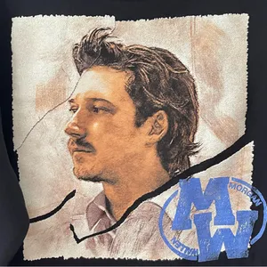 NWT Morgan Wallen I’m the Problem Fleece Graphic Sweatshirt Hoodie M thumbnail 9