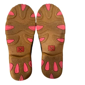 Twisted X Neon Pink Aztec Print Women’s 8.5M Boat Driving Mocs Loafers Shoes thumbnail 9