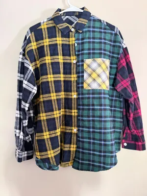 Patchwork Flannel Multiple thumbnail 1