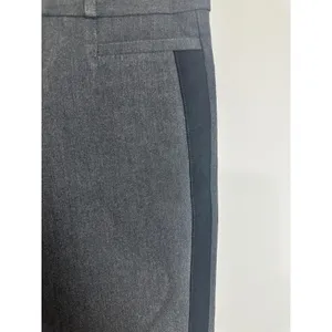 Banana Republic Sloan Slim Ankle Pants Gray Black Tuxedo Side Stripe Womens‎ 4 thumbnail 3