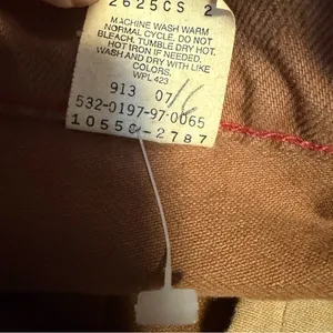 Vintage Levi's 550 Jeans Womens 9 Brown USA Made High Rise Tapered 90s thumbnail 7