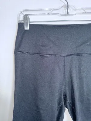 Maurices High Rise Luxe Biker Shorts Solid Black 7” Athleisure thumbnail 3