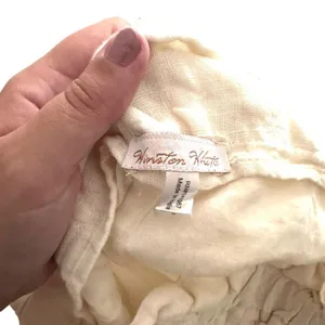 WINSTON‎ WHITE Linen Blend High Rise Short Sz S thumbnail 4