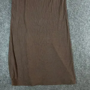 Mable Brown Ribbed Knit Maxi Skirt Side Button Slit Small Whimsigoth Fall thumbnail 11