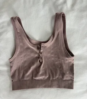 Brown Crop Top Size XS thumbnail 3
