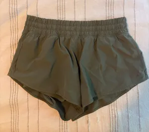 OFFLINE by Aerie olive green shorts  thumbnail 1